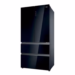 Haier HFR79F19DFGB(UK) Freestanding Fridge freezer bottom-freezer 703 L Black class D No Frost - Additional view 2