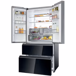 Haier HFR79F19DFGB(UK) Freestanding Fridge freezer bottom-freezer 703 L Black class D No Frost - Additional view 8