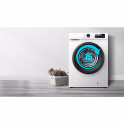 Hisense WFQP7012EVM washing machine Front-load 7 kg 1200 RPM White - Additional view 7