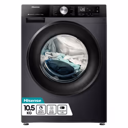 Hisense WF3S1043BB3 washing machine Front-load 10.5 kg 1400 RPM Black