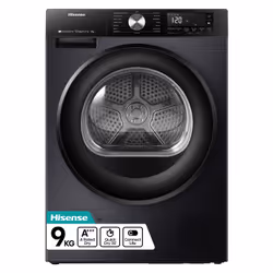 Hisense DH3S902BB3 tumble dryer Freestanding Front-load 9 kg A+++ Black