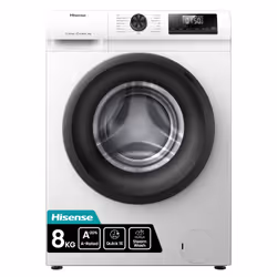 Hisense WF1Q8041BW, Front-load, 8 kg, B, 72 dB, 1400 RPM, A