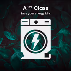 Hisense WF1Q9041BW washing machine Front-load 9 kg 1400 RPM White - Additional view 4
