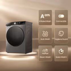 Hisense WF3S1043BT3 washing machine Front-load 10.5 kg 1400 RPM Titanium