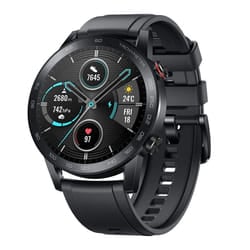 HONOR MagicWatch 2 46mm Smartwatch Fitness Activity Tracker SpO2 (Oxygen Saturation) Heart Rate Monitor Sleep, 15 Exercise Modes, Running App, Black