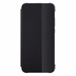 Huawei Smart View Flip Cover mobile phone case 14.7 cm (5.8") Folio Black, Translucent