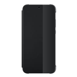 Huawei Smart View Flip Cover mobile phone case 14.8 cm (5.84") Folio Black, Translucent