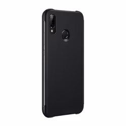 Huawei Smart View Flip Cover mobile phone case 14.8 cm (5.84") Folio Black, Translucent