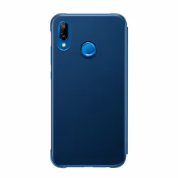 Huawei Smart View Flip Cover mobile phone case 14.8 cm (5.84") Folio Blue, Translucent