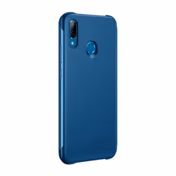 Huawei Smart View Flip Cover mobile phone case 14.8 cm (5.84") Folio Blue, Translucent