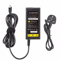 FUTUREBATT 65W USB-C TYPE-C Laptop Power Adapter Charger For Lenovo Acer HP Apple Sony ASUS
