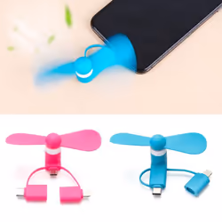 For Huawei iPad 3in1 For IPhone For Android Phone Fan Portable Mobile Phone Cooler Mini