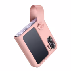 NILLKIN for OPPO Find N2 Flip 5G Case Flex Flip Case FlipFinger Strap Liquid Sillicone Phone Back Cover for Oppo Find N2 Fli  ...