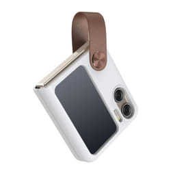 NILLKIN for OPPO Find N2 Flip 5G Case Flex Flip Case FlipFinger Strap Liquid Sillicone Phone Back Cover for Oppo Find N2 Fl - OPPO Find N2 Flip, white