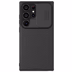 Nillkin For Samsung Galaxy S24 Ultra Phone Case CamShield Pro Camera Protection Slide Cover - black, Samsung Galaxy S24 Ultra