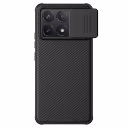 Nillkin For Poco F6 Pro Phone Case Camshield Pro Camera Protection Back Cover - POCO F6 Pro, black