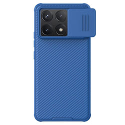 Nillkin For Poco F6 Pro Phone Case Camshield Pro Camera Protection Back Cover - POCO F6 Pro, blue