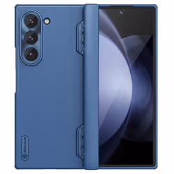 For Samsung Galaxy Z Fold 6 5g Case Nillkin Super Frosted Shield - No Magnetic Blue, as the picture