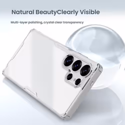 Nillkin For Samsung Galaxy S25 Ultra Case Nature TPU Pro Transparent Soft Silicon Cover Clear Case