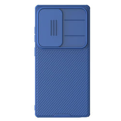 Nillkin For Samsung Galaxy S25 Ultra Phone Case CamShield Pro Camera Protection Slide Cover - blue, Samsung Galaxy S25 Ultra