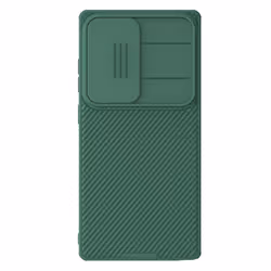 Nillkin For Samsung Galaxy S25 Ultra Phone Case CamShield Pro Camera Protection Slide Cover - green, Samsung Galaxy S25 Ultra