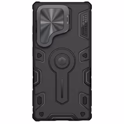 NILLKIN for Samsung Galaxy S25 Ultra Phone Case CamShield Armor Prop Magnetic Camera Protection Back Cover - black, Samsung S ...