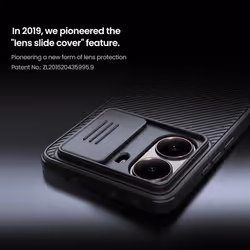 NILLKIN for Xiaomi Redmi Turbo 4 Phone Case CamShield Pro Camera Protection Back Cover - green, Redmi Turbo 4