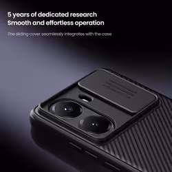 NILLKIN for Xiaomi Poco X7 Pro Phone Case CamShield Pro Camera Protection Back Cover - green, Poco X7 Pro