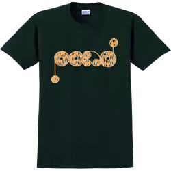 Pond Yellow Logo [black] T-shirt S - S