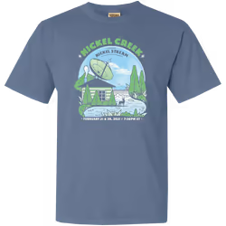 Nickel Creek Nickel Stream T-shirtï¼whiteï¼ S - XL