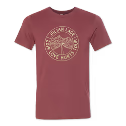 Julian Lage Love Hurts 2019 Tour T-shirt S - L
