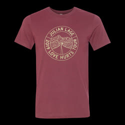 Julian Lage Love Hurts 2019 Tour T-shirt S - XXL