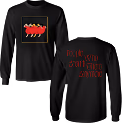 Future Islands PWATA (Black) L/S T-shirt S - M
