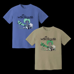 Watchhouse Cartoon T-shirtï¼blueï¼ S - XXL