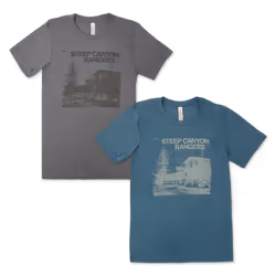 Steep Canyon Rangers Morning Shift T-shirtï¼grayï¼ S - M
