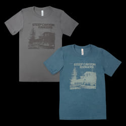 Steep Canyon Rangers Morning Shift T-shirtï¼grayï¼ S - XXL