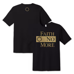 Faith No More Gold Classic Logo T-shirt S - XL