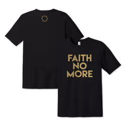 Faith No More Gold Text T-shirt S - M