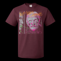 Butthole Surfers Psychic Powerless (Maroon) T-shirt S - S