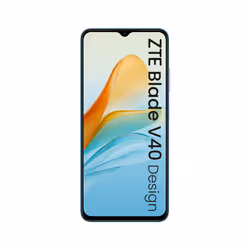 ZTE Blade V40 Design, 16.8 cm (6.6"), 4 GB, 128 GB, 50 MP, Android 12, Blue