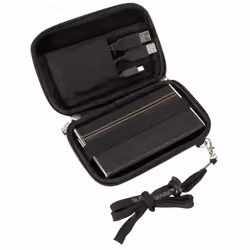 Rivacase 9101 10.9 cm (4.3") Shell case Black Polyester, Polyurethane