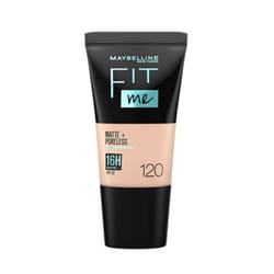 Maybelline Fit Me Matte & Poreless 16 Hour Foundation Tube 18ml â 120 Classic Ivory