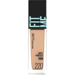 Maybelline Fit Me Liquid Foundation R 220 Skin Makeup After Conditioning The Skin With Lotion And Primer, Take An Appropriate Amount Of Foundation On
