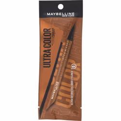 Maybelline Ultra Color Eyeliner BR1 Natural Brown Eye makeup Eyeliner 1. Lift eyelid lightly with fingers, hold eyeliner upri ...