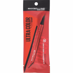 Maybelline Ultra Color Eyeliner BR5 Red Brown Eye makeup Eyeliner 1. Lift eyelid lightly with fingers, hold eyeliner upright, ...