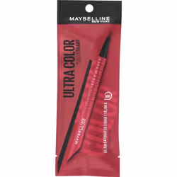Maybelline Ultra Color Eyeliner BU1 Burgundy Eye makeup Eyeliner 1. Lift eyelid lightly with fingers, hold eyeliner upright, ...