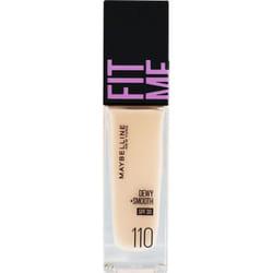 Maybelline New York Maybelline Fit Me Liquid Foundation D N110 Skin Makeup After Conditioning The Skin With Lotion And Primer, Take An Appropriate Amo