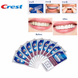 1 box 3D White White Strips Glamorous White 10 Treatment Teeth Whitening Kit Safe No Slip Strips 10 Days Visibly Whiter No bo ...