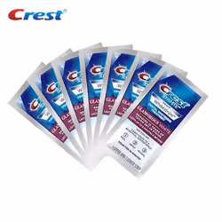 1 box 3D White White Strips Glamorous White 10 Treatment Teeth Whitening Kit Safe No Slip Strips 10 Days Visibly Whiter No box - as the picture