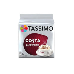 Tassimo Costa Cappuccino Pods 8 Pack Delicious And Nutritious Drink